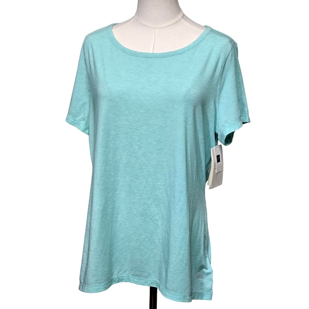 GAP Women's Tank Top in Aqua
